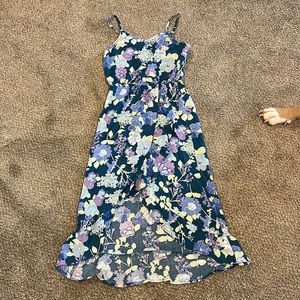 A flowery dress